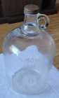 VINTAGE CLEAR PEPSI-COLA JUG 