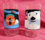 Vintage Coca-Cola ''Always Cool'' 16oz Glasses (2)