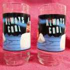 Vintage Coca-Cola ''Always Cool'' 16oz Glasses (2) - Photo 1 of 2