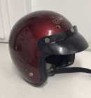 Vintage Crown Motorcycle Helmet