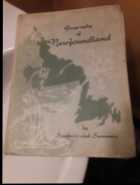 Vintage Geography of Newfoundland, school book, su