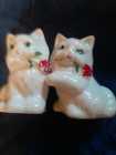 Vintage Miniature Cat Salt and pepper Shakers