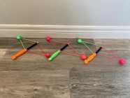 For Sale: Vintage Neon Clackers Toys