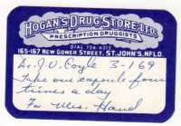 Vintage Newfoundland Prescription Bottle - Photo 1 of 3