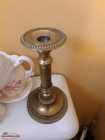 Vintage Ornate Brass Candle Stick Holder