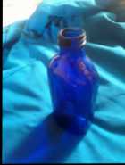 Vintage Phillips Milk Of Magnesia Cobalt Blue Bott