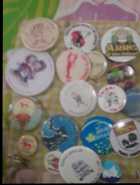 Vintage Pinback Buttons a pins. $5.00 each.