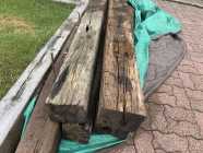 Vintage railroad ties in good condition, free - Photo 2 of 3
