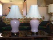 VINTAGE LG TABLE LAMPS $30 FIRM!