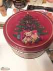 Vintage Teddy Bear Christmas Tin