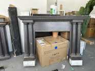 Vintage Wooden Fireplace Mantle - Photo 1 of 2