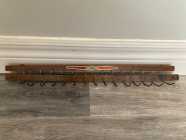 For Sale: Vintage Wooden Tie Rack/Wall Hanger