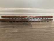 For Sale: Vintage Wooden Tie Rack/Wall Hanger - Photo 1 of 2