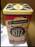 Vtg 1935-1995 60th Anniversary Christie's Ritz Tin