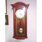 Wall Pendulum Clock with Westminster Chime, works 