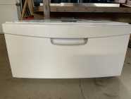 Washer pedestal drawer 