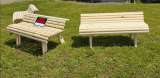 Wave Benches $120 Each 45"L X 24" W X 22" H  - Photo 4 of 6