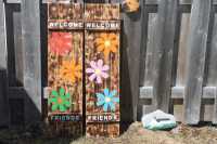 Welcome signs