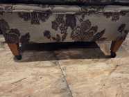 White/Purple Flower Chair - Photo 2 of 3