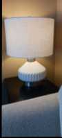 Two White Table Lamps for Sale