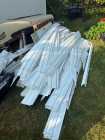 White vinyl siding
