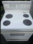 White Westinghouse Stove/Oven for sale.