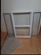 Windows and side lights to fit steel door.