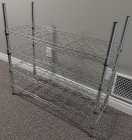 Wine Rack - Hold 36 bottles - Chrome