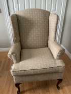 Wing Back Chair in great condition, Solid shape.Selling ...