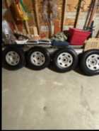 Winter force 2 winter tires on rims 