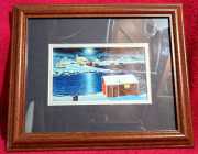 Winter Scene Wooden Picture Frame (8 X 10)