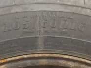 Used studded winter tires on rims size 16 - Photo 2 of 6