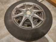 Used studded winter tires on rims size 16 - Photo 4 of 6