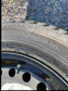 Winter tires with rims on (16”) - Photo 2 of 3