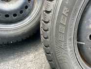 Winter tires on steel rims - Photo 3 of 5