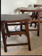 Wooden Bar or kitchen island stools - Photo 3 of 4