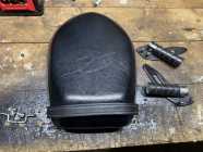 Yamaha v-star 950 passenger seat and pegs all hard